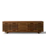 Ingrid 78" Slatted Media Console