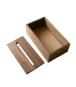 Wooden Pine Box Tisue - Image 2